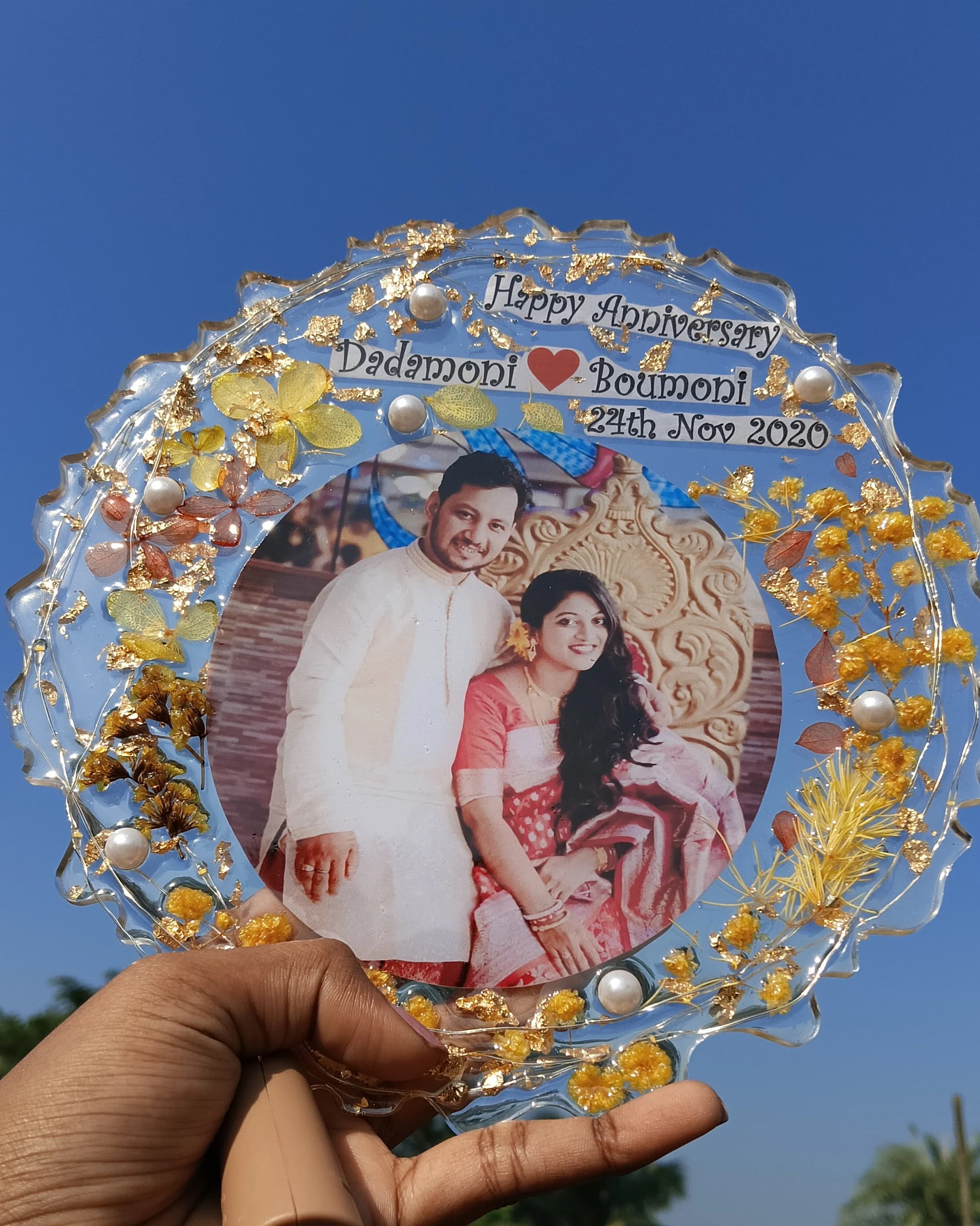 Resin photo frame 