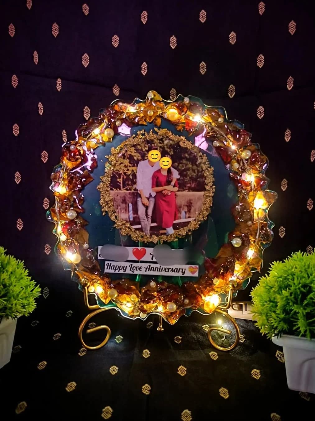 Resin photo frame 